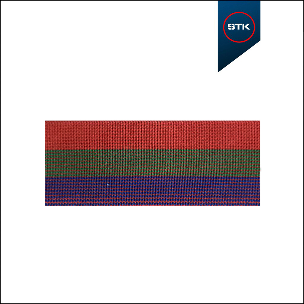EL&Aacute;STICO STK 187 T2 40MM VERM4552 / BANDEIRA / AZUL STK