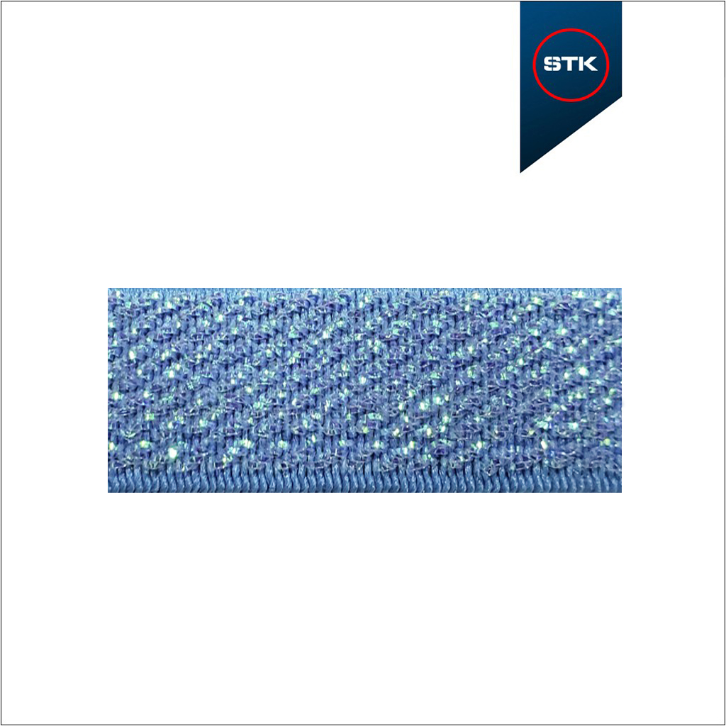 EL&Aacute;STICO STK 171 10MM AZUL 1717 / LUREX IRISE